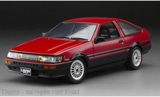 Coche miniatura Toyota Corolla 1/24 Sun Star Levin (AE86) rouge/negro 1985 Toyota Corolla 1/24 Sun Star Levin (AE86) rouge/negro 1985 coche miniatura