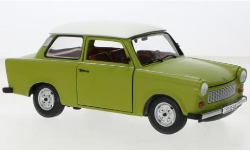 Trabant 601 1/18 Sun Star gr&uuml;n/weiss 1:18 coche miniatura