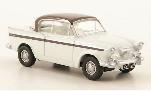 Sunbeam Rapier Base 1/76 Oxford MKIII blanco/marron coche miniatura