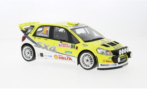 Suzuki SX4 1/18 Ottomobile WRC Rally Monte Carlo 2008 World Rally Team #12 P-G.Andersson/J.Andersson 1:18 coche miniatura