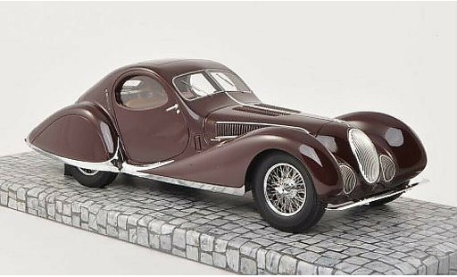 Talbot Lago Base 1/18 Minichamps T 150-C-SS Coupe rojo 1937 coche miniatura