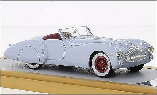 Talbot Lago Saoutchik 1/43 Chromes T150 Roadster azul RHD 1939 coche miniatura