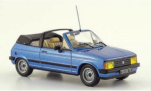 Talbot Samba Cabrio 1/43 IXO Descapotable azul 1983 coche miniatura