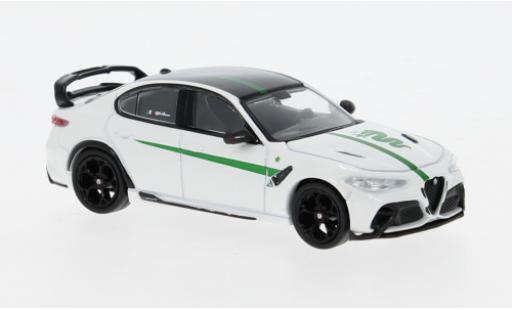 Alfa Romeo Giulia 1/64 Tarmac Works GTAM weiss/grün 1:64 coche miniatura
