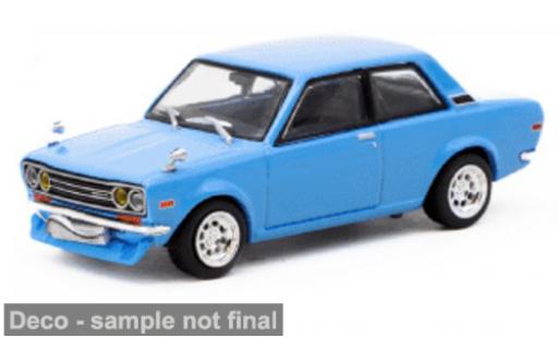 Coche miniatura Datsun 510 1/64 Tarmac Works blau 1:64 Datsun 510 1/64 Tarmac Works blau 1:64 coche miniatura