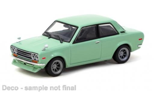 Datsun 510 1/64 Tarmac Works gr&uuml;n 1:64 coche miniatura