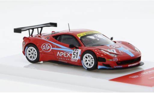 Coche miniatura Ferrari 458 1/64 Tarmac Works Italia GT3 No.51 FIA GT3 2011 1:64 Ferrari 458 1/64 Tarmac Works Italia GT3 No.51 FIA GT3 2011 1:64 coche miniatura