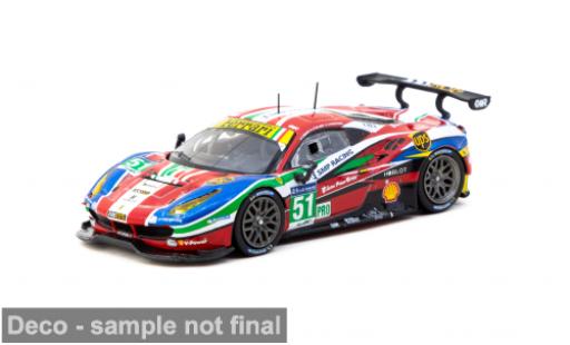 Coche miniatura Ferrari 488 1/64 Tarmac Works GTE 24h Le Mans 2016 #51 1:64 Ferrari 488 1/64 Tarmac Works GTE 24h Le Mans 2016 #51 1:64 coche miniatura