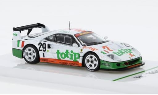 Ferrari F40 1/64 Tarmac Works LM No.29 Totip 24h Le Mans 1994 1:64 coche miniatura