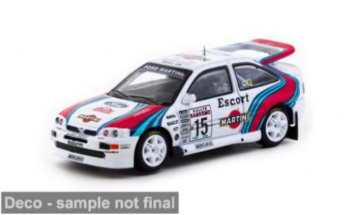 Coche miniatura Ford Escort 1/64 Tarmac Works RS Cosworth WRC Rally San Remo 1994 #15 1:64 Ford Escort 1/64 Tarmac Works RS Cosworth WRC Rally San Remo 1994 #15 1:64 coche miniatura