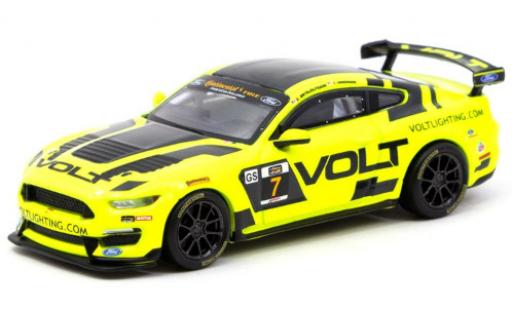 Ford Mustang 1/64 Tarmac Works GT4 No.7 Volt Racing Volt SportsCar Challenge 2018 A.Brynjolfsson/T.Hindman coche miniatura