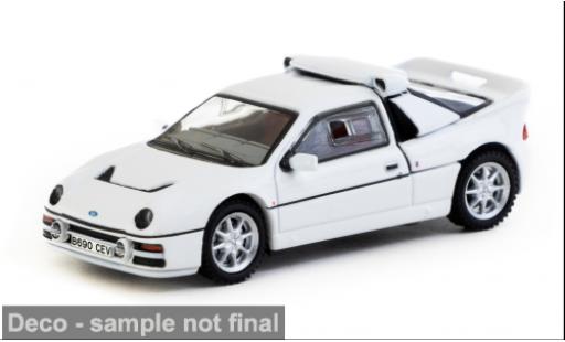 Coche miniatura Ford RS 200 1/64 Tarmac Works RS200 weiss 1:64 Ford RS 200 1/64 Tarmac Works RS200 weiss 1:64 coche miniatura