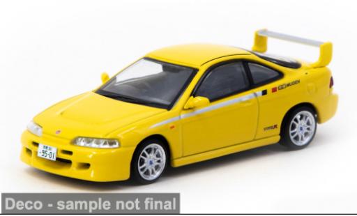 Coche miniatura Honda Integra 1/64 Tarmac Works Type R DC2 Mugen gelb 1:64 Honda Integra 1/64 Tarmac Works Type R DC2 Mugen gelb 1:64 coche miniatura