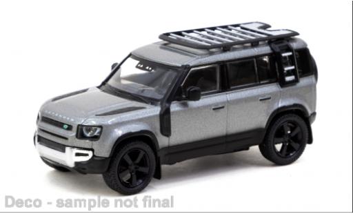 Coche miniatura Land Rover Defender 1/64 Tarmac Works 110 grau 1:64 Land Rover Defender 1/64 Tarmac Works 110 grau 1:64 coche miniatura