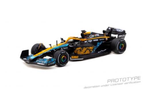 McLaren F1 1/64 Tarmac Works MCL36 No.3 Team Formel 1 GP Abu Dhabi 2022 1:64 coche miniatura