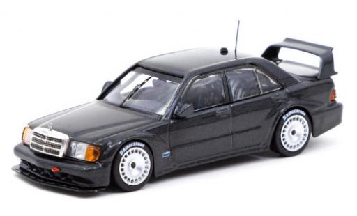 Mercedes 190 1/64 Tarmac Works E 2.5-16 Evo 2 (W201) metalico negro coche miniatura