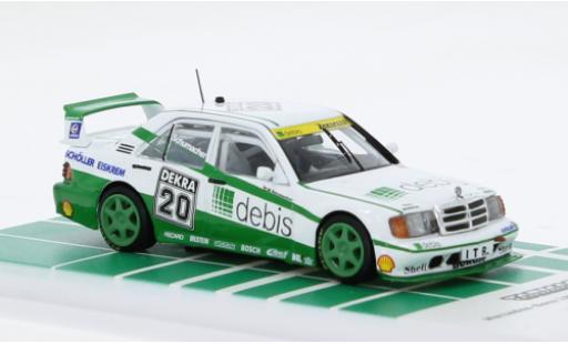 Coche miniatura Mercedes 190 1/64 Tarmac Works E 2.5-16 Evo 2 (W201) No.20 Zakspeed Debis DTM 1991 1:64 Mercedes 190 1/64 Tarmac Works E 2.5-16 Evo 2 (W201) No.20 Zakspeed Debis DTM 1991 1:64 coche miniatura