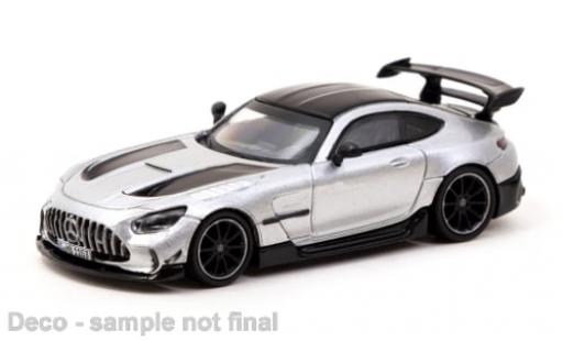 Mercedes AMG GT 1/64 Tarmac Works Black Series silber 1:64 coche miniatura