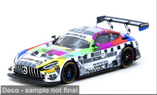 Coche miniatura Mercedes AMG GT 1/64 Tarmac Works 3 12h Bathurst 2025 #888 1:64 Mercedes AMG GT 1/64 Tarmac Works 3 12h Bathurst 2025 #888 1:64 coche miniatura