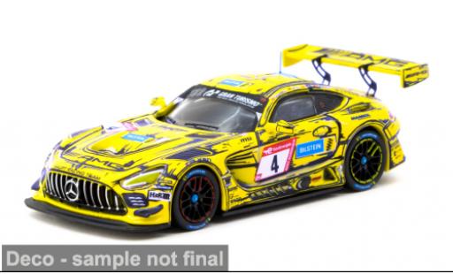 Coche miniatura Mercedes AMG GT 1/64 Tarmac Works 3 24h Nürburgring 2023 #4 1:64 Mercedes AMG GT 1/64 Tarmac Works 3 24h Nürburgring 2023 #4 1:64 coche miniatura