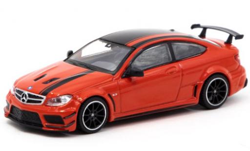 Coche miniatura Mercedes Classe C 1/64 Tarmac Works C 63 AMG Coupe Black Series (C205) rojo/negro Mercedes Classe C 1/64 Tarmac Works C 63 AMG Coupe Black Series (C205) rojo/negro coche miniatura