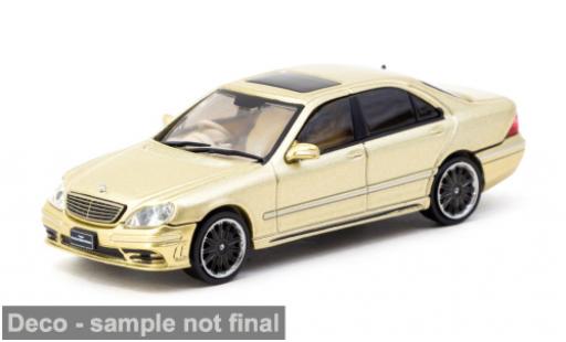 Mercedes Classe S 1/64 Tarmac Works (W220) Wald gold 1:64 coche miniatura