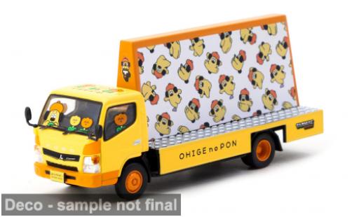 Mitsubishi Fuso 1/64 Tarmac Works Canter gelb 1:64 coche miniatura