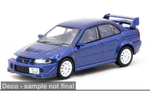 Mitsubishi Lancer 1/64 Tarmac Works Evolution VI blau 1:64 coche miniatura