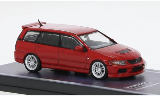 Coche miniatura Mitsubishi Lancer 1/64 Tarmac Works Evolution Wagon rojo 1:64 Mitsubishi Lancer 1/64 Tarmac Works Evolution Wagon rojo 1:64 coche miniatura