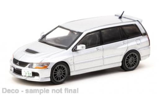 Coche miniatura Mitsubishi Lancer 1/64 Tarmac Works Evolution Wagon silber 1:64 Mitsubishi Lancer 1/64 Tarmac Works Evolution Wagon silber 1:64 coche miniatura