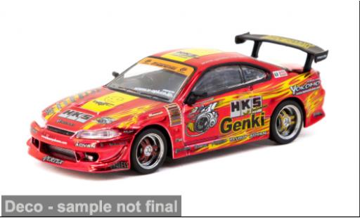 Coche miniatura Nissan Silvia 1/64 Tarmac Works RS-2 HKS 1:64 Nissan Silvia 1/64 Tarmac Works RS-2 HKS 1:64 coche miniatura