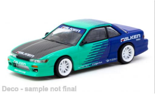Coche miniatura Nissan Silvia 1/64 Tarmac Works (S13) Falken 1:64 Nissan Silvia 1/64 Tarmac Works (S13) Falken 1:64 coche miniatura