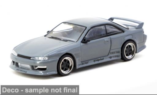 Coche miniatura Nissan Silvia 1/64 Tarmac Works (S14) grau 1:64 Nissan Silvia 1/64 Tarmac Works (S14) grau 1:64 coche miniatura