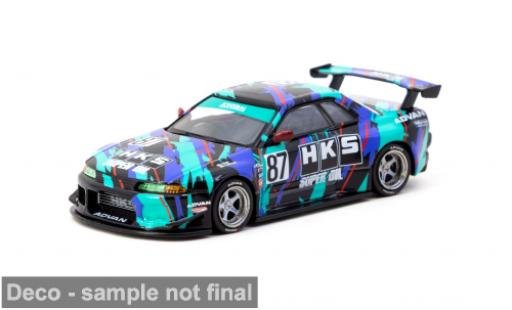 Coche miniatura Nissan Skyline 1/64 Tarmac Works (R32) HKS 1:64 Nissan Skyline 1/64 Tarmac Works (R32) HKS 1:64 coche miniatura
