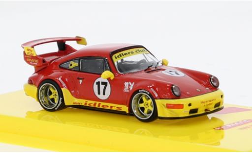 Coche miniatura Porsche 964 RWB 1/64 Tarmac Works 911  rojo/gelb 1:64 Porsche 964 RWB 1/64 Tarmac Works 911  rojo/gelb 1:64 coche miniatura
