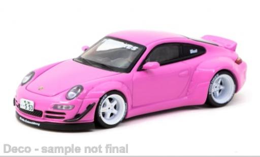 Porsche 997 RWB 1/64 Tarmac Works 911  rosa 1:64 coche miniatura