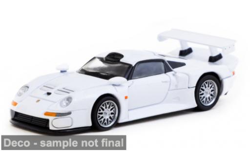Coche miniatura Porsche 911 1/64 Tarmac Works GT1 weiss 1:64 Porsche 911 1/64 Tarmac Works GT1 weiss 1:64 coche miniatura