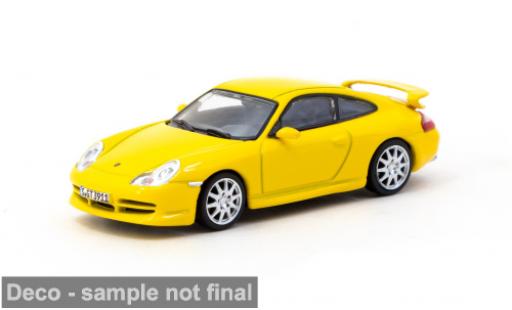 Coche miniatura Porsche 996 GT3 1/64 Tarmac Works 911  gelb 1:64 Porsche 996 GT3 1/64 Tarmac Works 911  gelb 1:64 coche miniatura