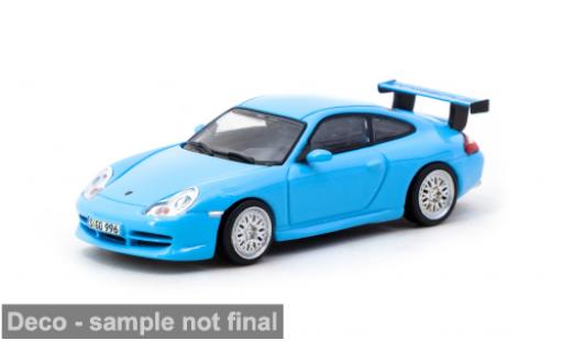 Porsche 996 GT3 1/64 Tarmac Works 911  blau 1:64 coche miniatura