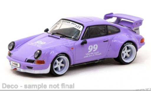 Coche miniatura Porsche 911 1/64 Tarmac Works RWB Backdate lila 1:64 Porsche 911 1/64 Tarmac Works RWB Backdate lila 1:64 coche miniatura