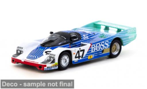 Coche miniatura Porsche 956 1984 1/64 Tarmac Works Le Mans #47 1:64 Porsche 956 1984 1/64 Tarmac Works Le Mans #47 1:64 coche miniatura