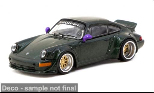 Coche miniatura Porsche 964 RWB 1/64 Tarmac Works grün 1:64 Porsche 964 RWB 1/64 Tarmac Works grün 1:64 coche miniatura