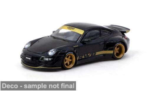 Coche miniatura Porsche 997 RWB 1/64 Tarmac Works schwarz 1:64 Porsche 997 RWB 1/64 Tarmac Works schwarz 1:64 coche miniatura