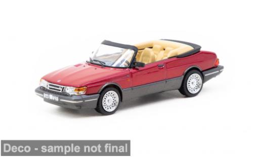 Saab 900 1/64 Tarmac Works Turbo Cabriolet rojo 1:64 coche miniatura