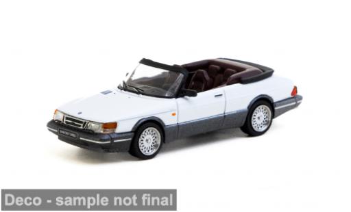 Saab 900 1/64 Tarmac Works Turbo weiss 1:64 coche miniatura