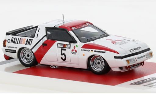 Mitsubishi Starion 1/64 Tarmac Works RHD No.5 Ralliart Macau Guia Race 1988 coche miniatura