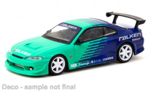 Coche miniatura Nissan Silvia 1/64 Tarmac Works (S15) VERTEX Falken Nissan Silvia 1/64 Tarmac Works (S15) VERTEX Falken coche miniatura