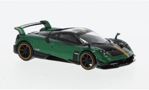 Coche miniatura Pagani Huayra 1/64 Tarmac Works BC metallise vert Pagani Huayra 1/64 Tarmac Works BC metallise vert coche miniatura