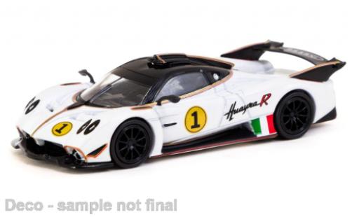 Coche miniatura Pagani Huayra 1/64 Tarmac Works R blanche Pagani Huayra 1/64 Tarmac Works R blanche coche miniatura