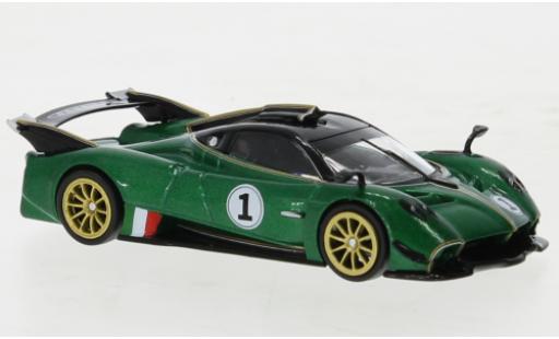 Coche miniatura Pagani Huayra 1/64 Tarmac Works R verde Pagani Huayra 1/64 Tarmac Works R verde coche miniatura